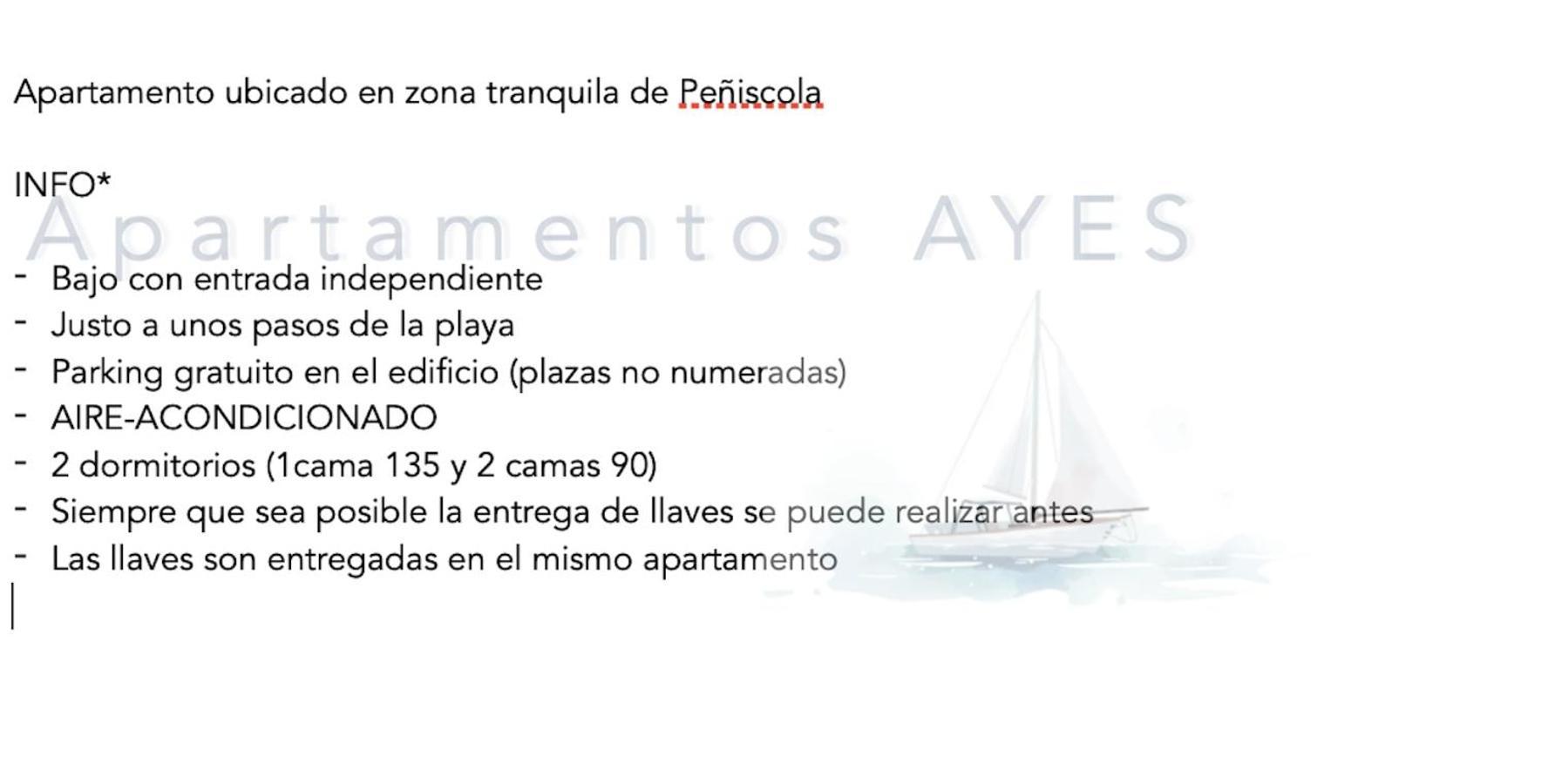 Apartamento Playa Norte 2 Peñíscola Dış mekan fotoğraf